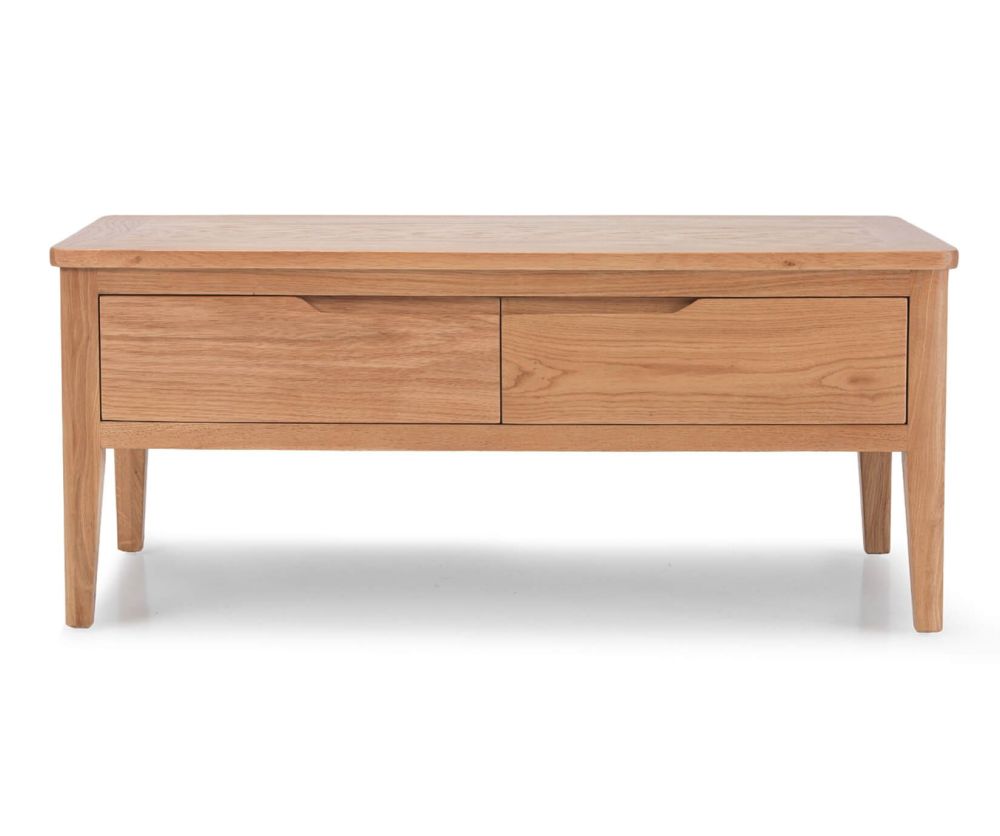 Heritance Ossby Oak 4 Drawer Coffee Table
