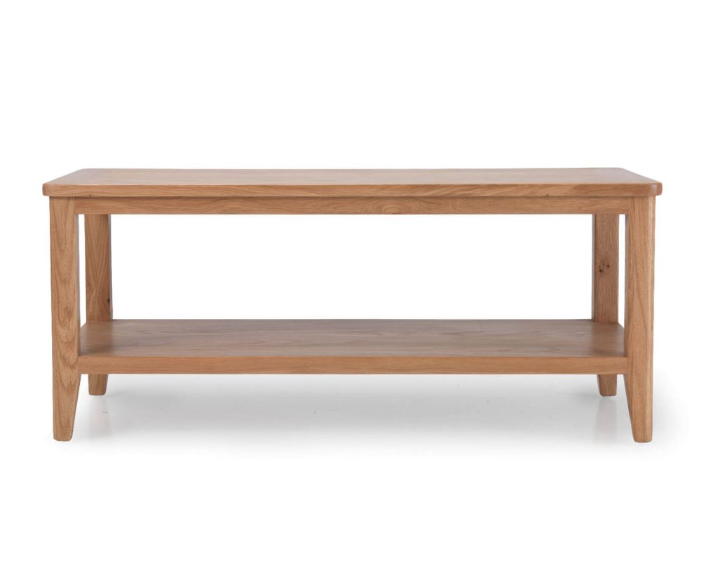 Heritance Ossby Oak Coffee Table with Shelf