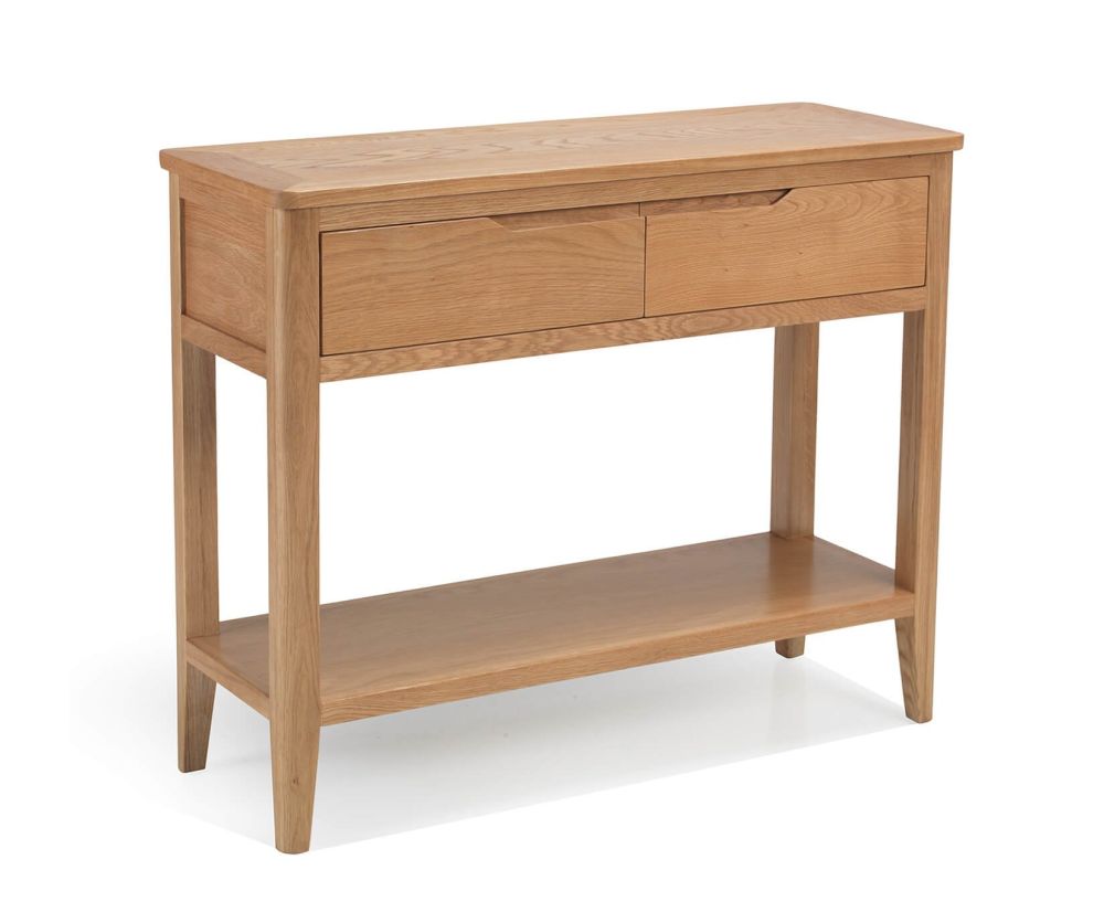 Heritance Ossby Oak Console Table