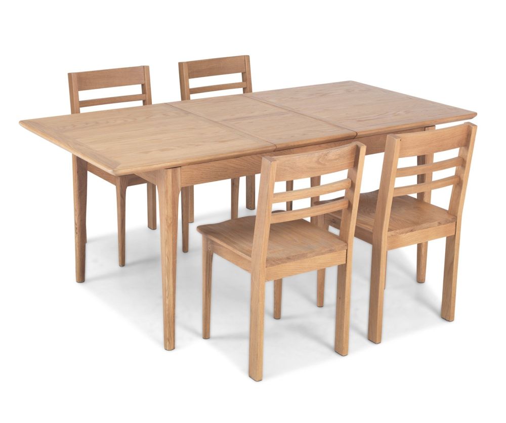 Heritance Wordley Oak Large Extending Dining Table