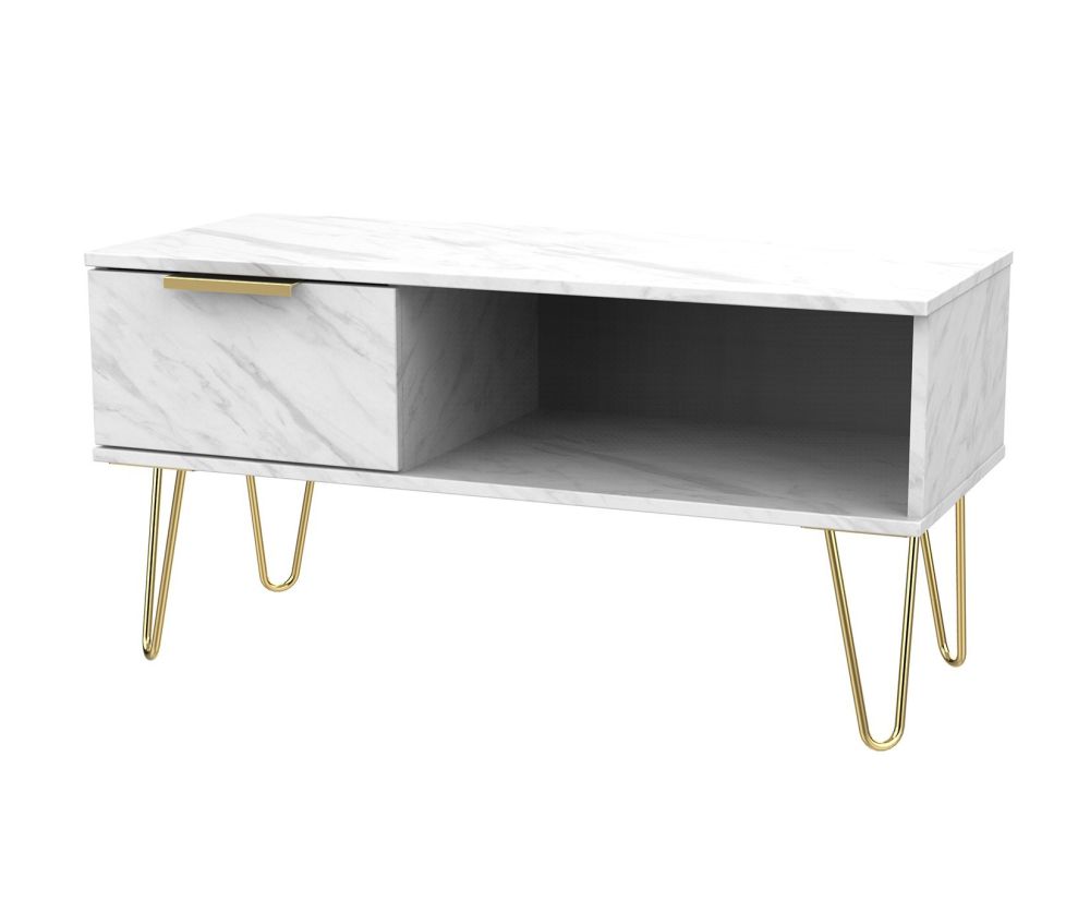 Welcome Furniture Hong Kong Marble 1 Drawer Coffee Table