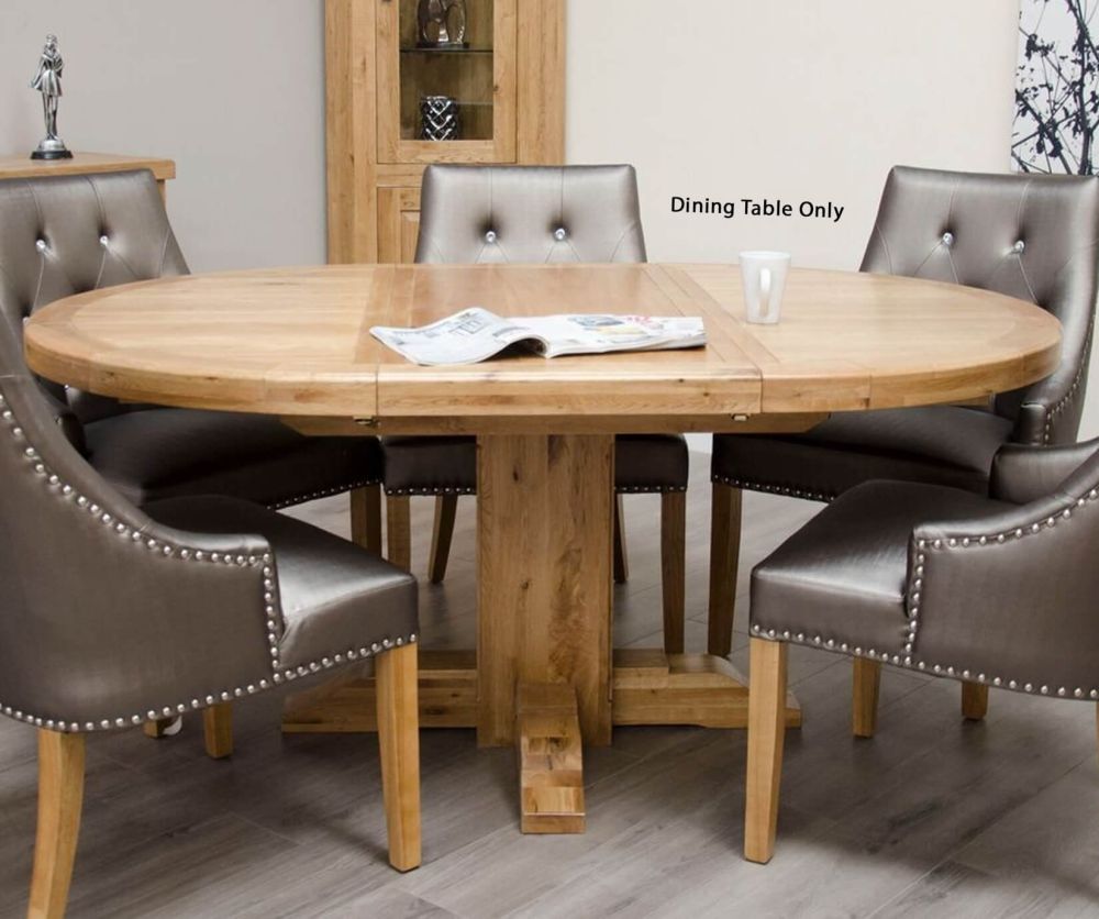 Homestyle GB Deluxe Round Extending Dining Table