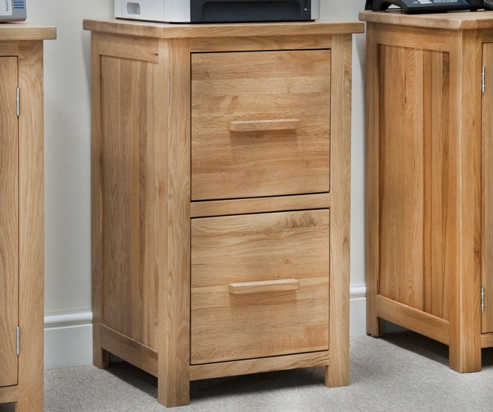 Homestyle GB Opus Oak Filling Cabinet