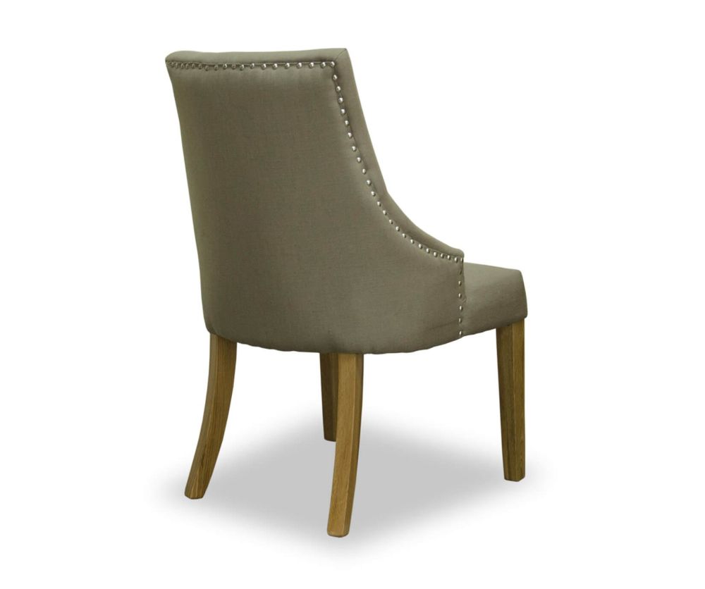 Homestyle GB Comfort Fabric Dining Chair in Pair