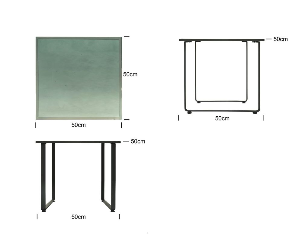 Skyline Design Horizon Square Side Table