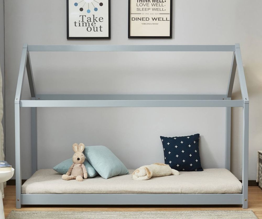 Birlea Furniture House Grey Single Kids Bed