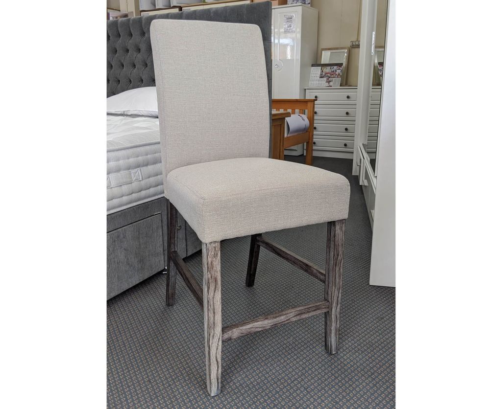 Clearance Fabric Bar Stools in Pair