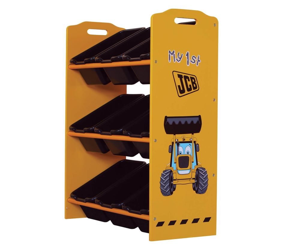 Kidsaw Junior JCB 9 Bin Storage