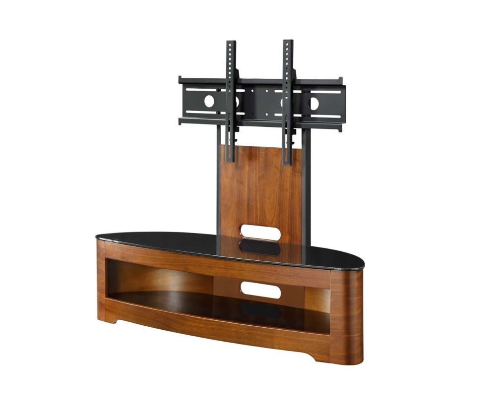 Jual Furnishings Florence Walnut Cantilever Stand