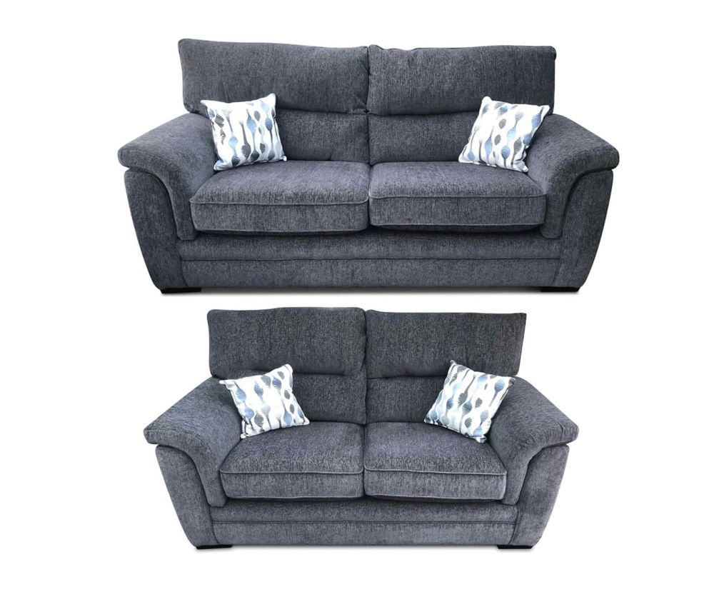 Lebus Keaton Fabric 3+2 Sofa Set