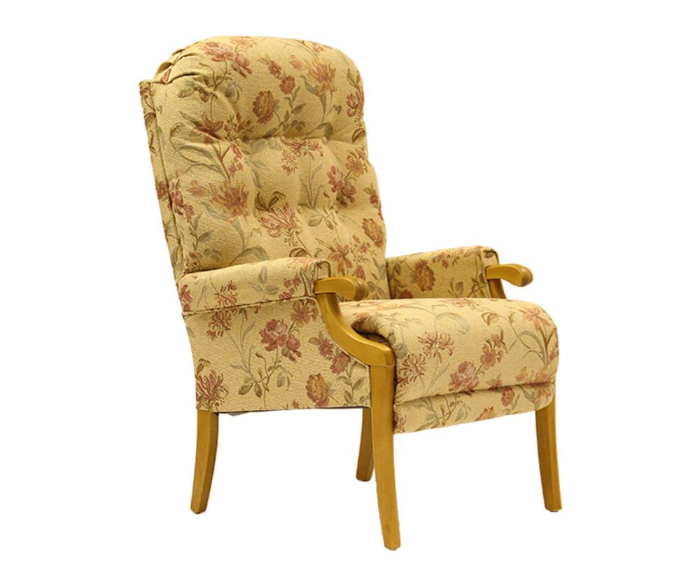 Cotswold Kensington Showood Fabric Chair