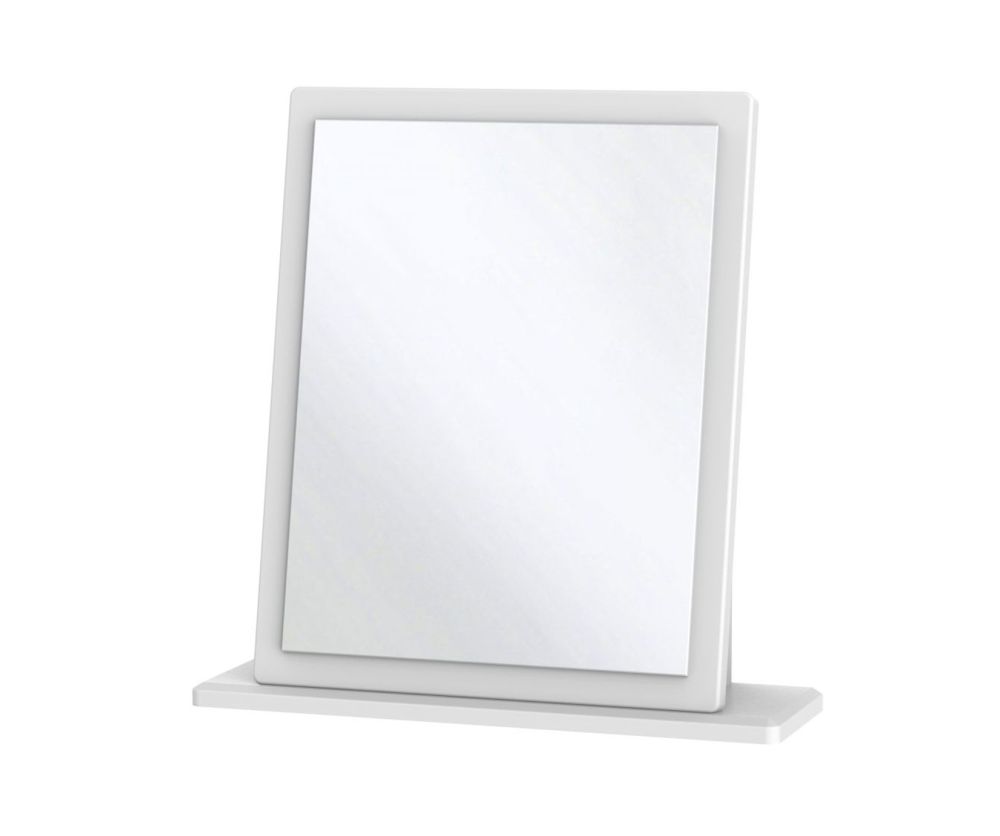 Welcome Furniture Knightsbridge White Small Mirror