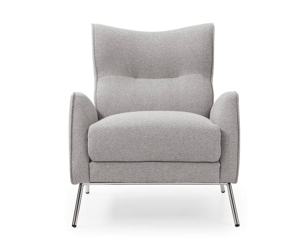 Kyoto Chloe Grey Accent Chair | Furniture Direct UK