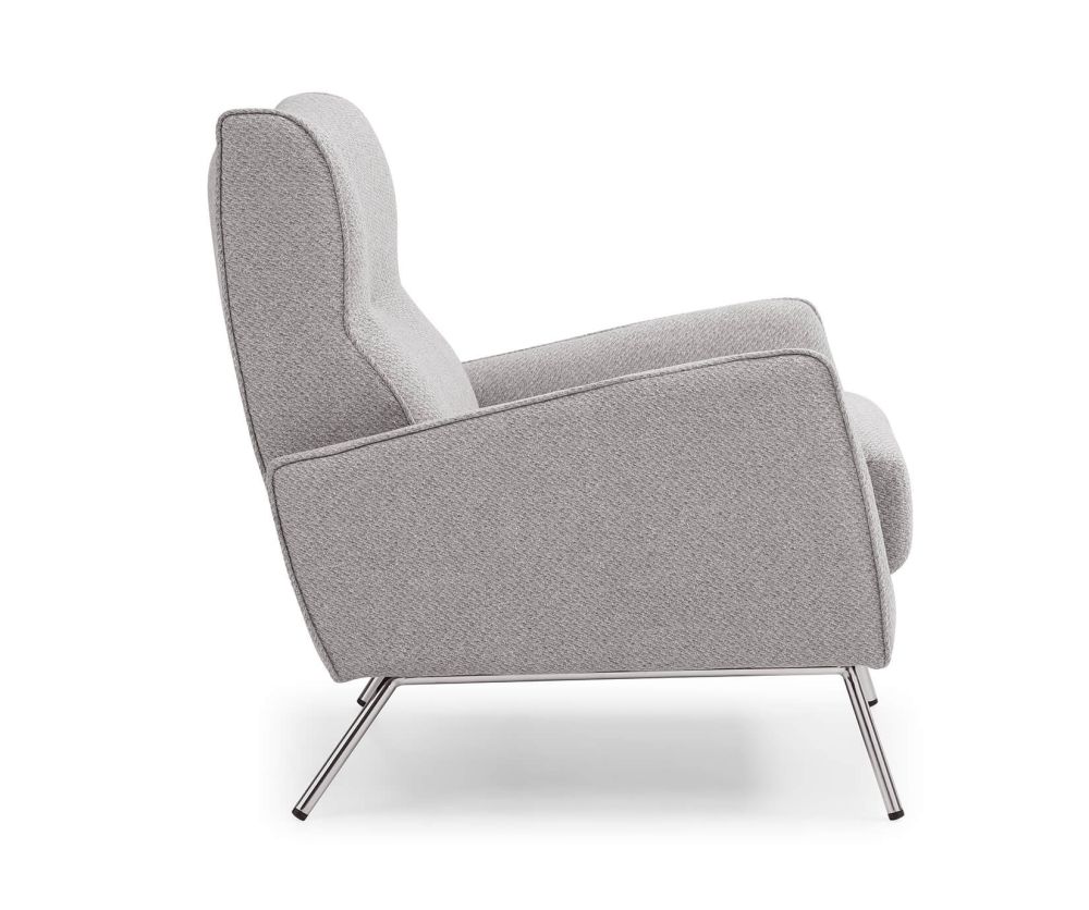 Kyoto Furniture Chloe Grey Accent Chair