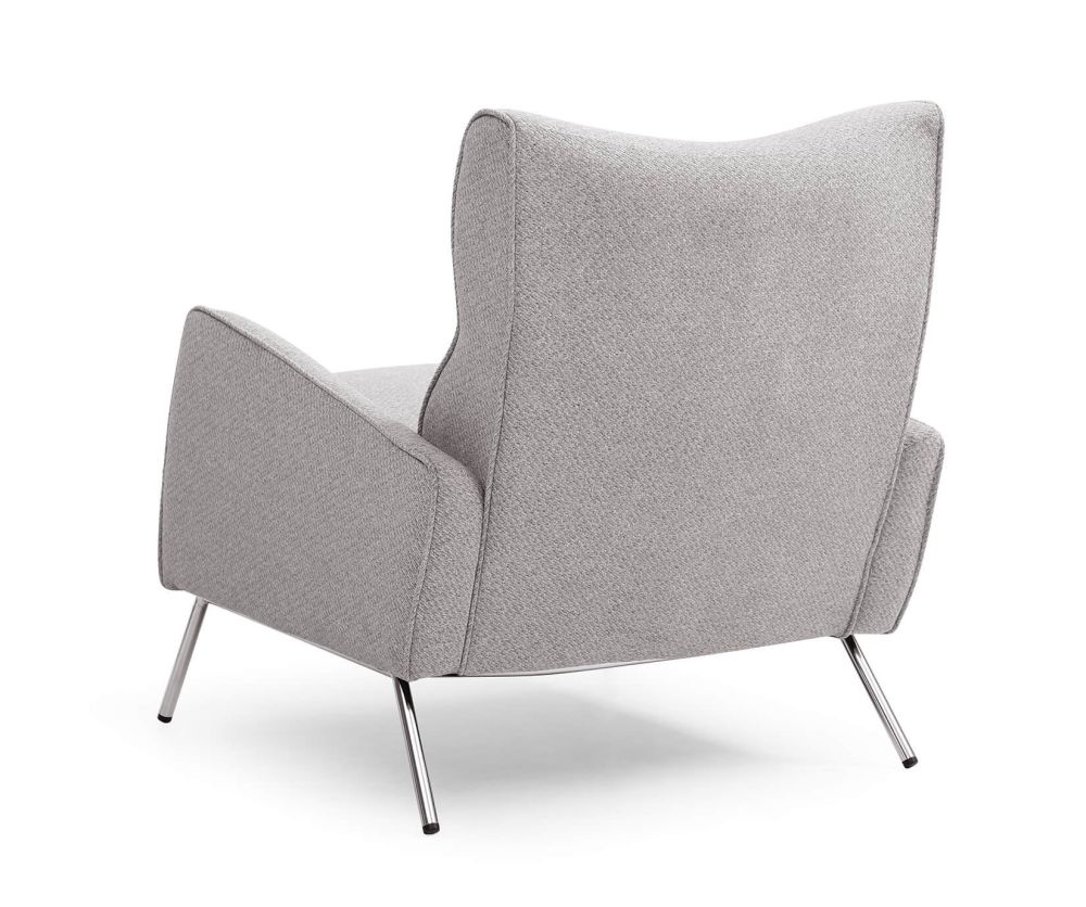 Kyoto Furniture Chloe Grey Accent Chair