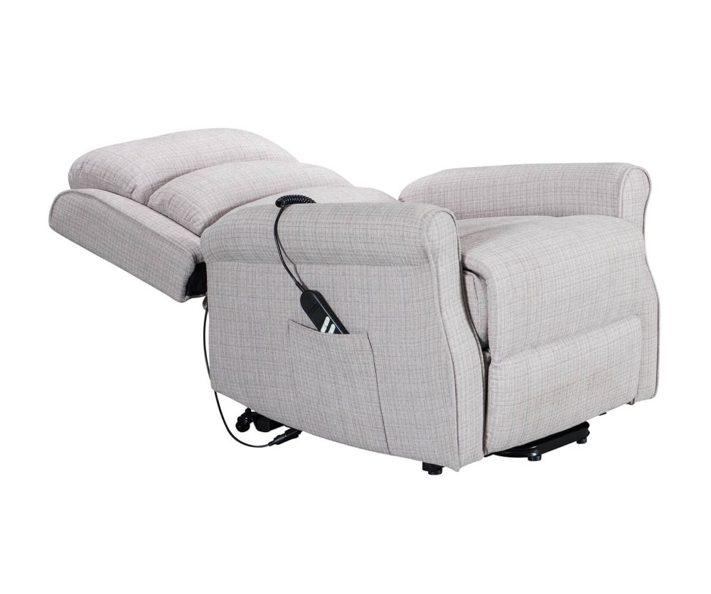 Kyoto Baxter Natural Weave Twin Motor Recliner Chair