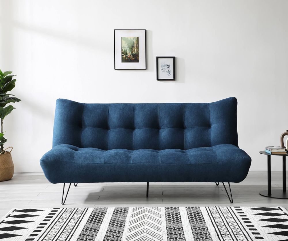 Kyoto Lux Blue Sofa Bed
