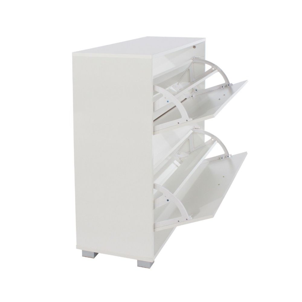 Core Products Lido White 2 Door Shoe Cabinet