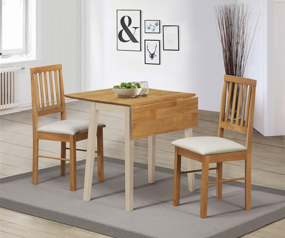 Birlea Furniture Oak Drop Leaf Dining Set