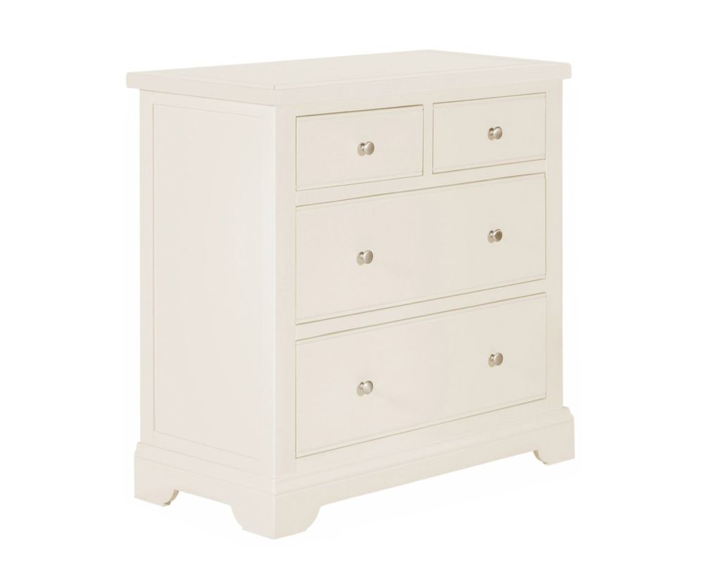 Classic Furniture Lily White 2+2 Drawer Chest