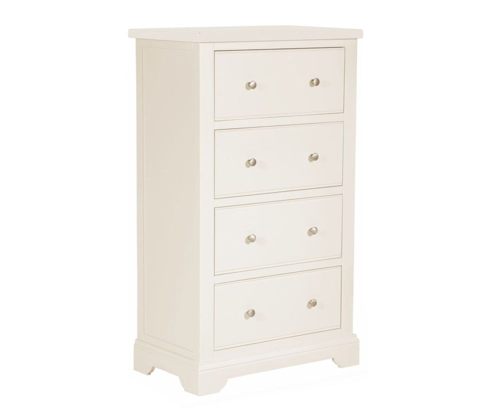 Classic Furniture Lily White 4 Drawer Tall Chest