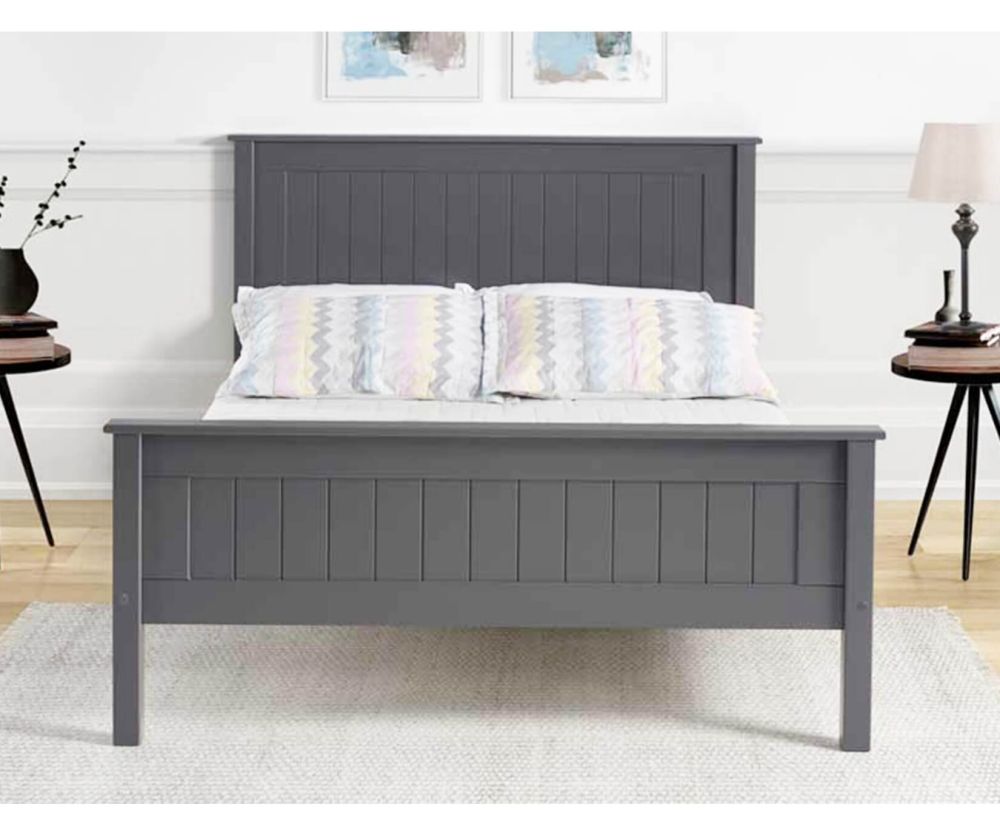 Limelight Taurus Dark Grey Wooden Bed Frame