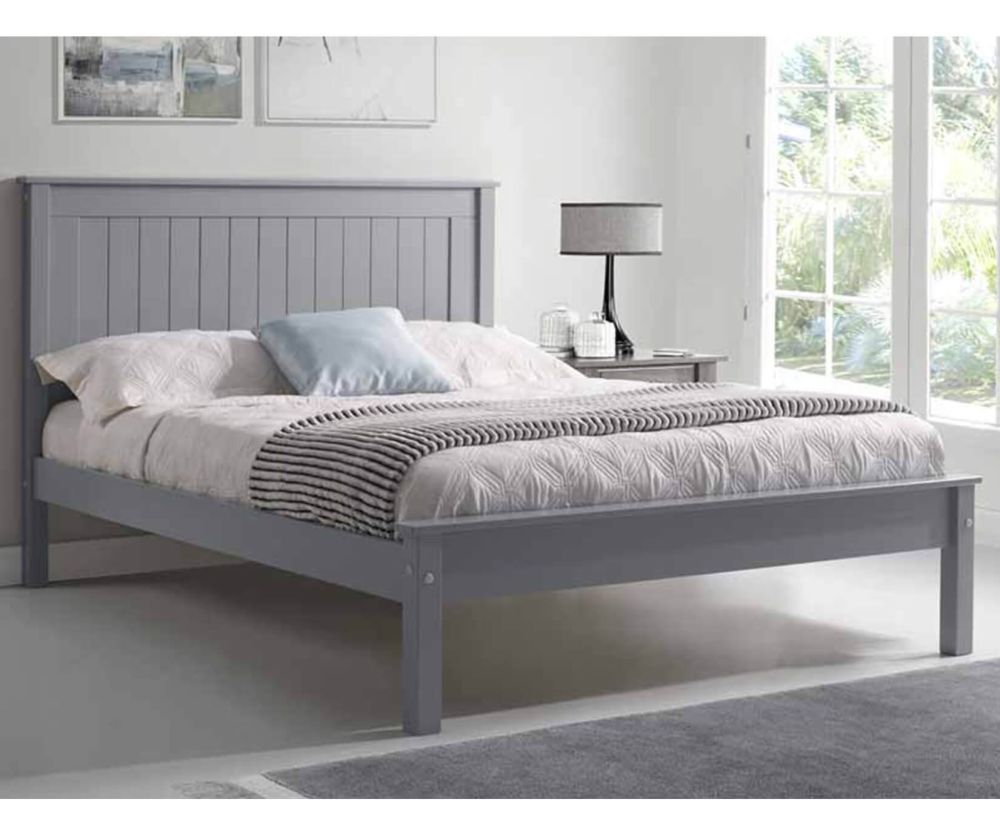 Limelight Taurus Grey Wooden Low Footend Bed Frame