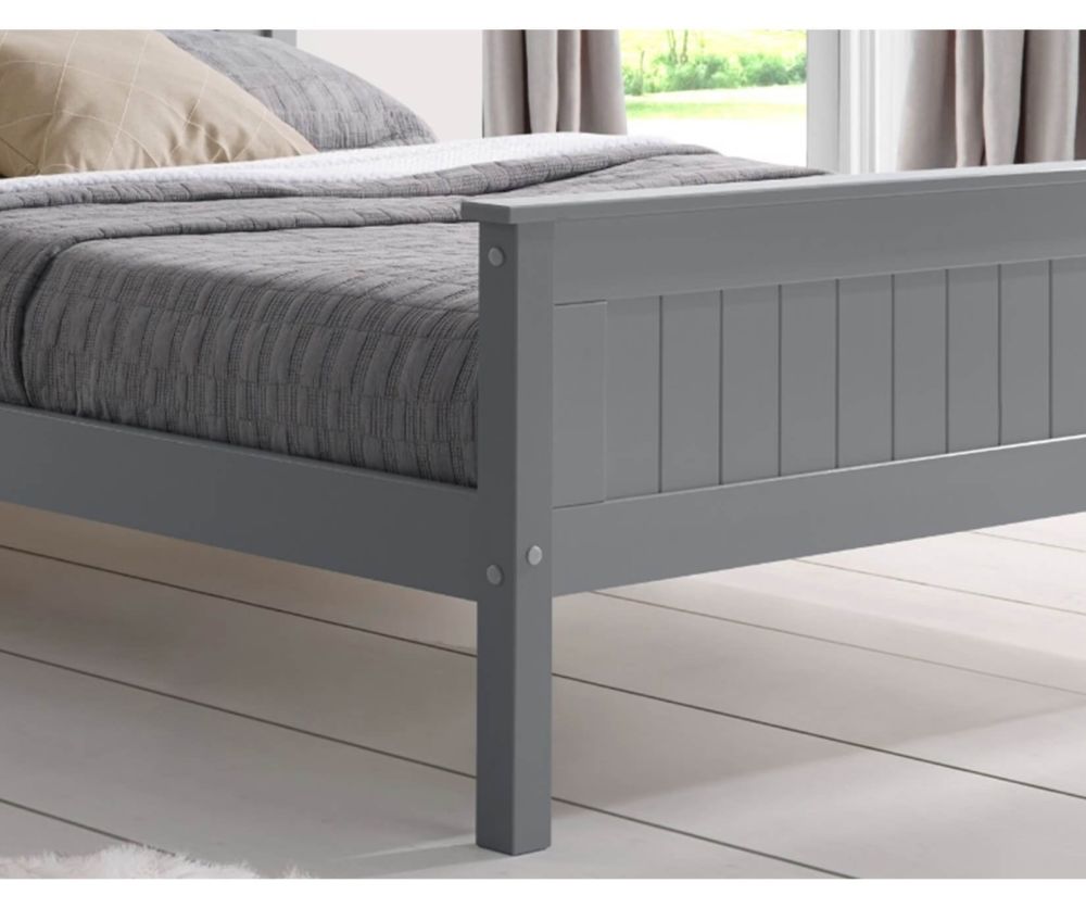 Limelight Taurus Grey Wooden Bed Frame