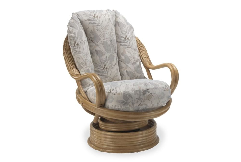 Desser Centurion Light Oak Deluxe Swivel Rocker Chair