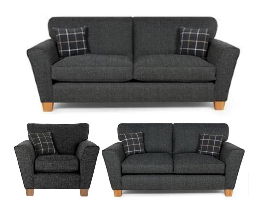 Lebus Lucy Fabric 3+2+1 Sofa Set
