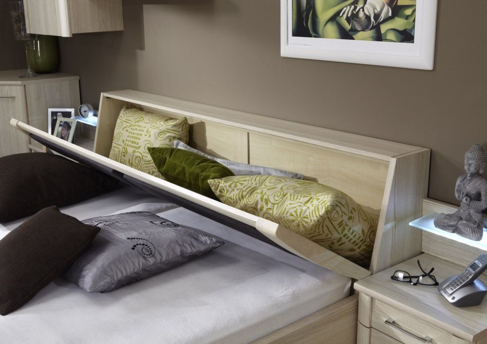 Wiemann Luxor4 Comfort Bed Frame with Storage Headboard
