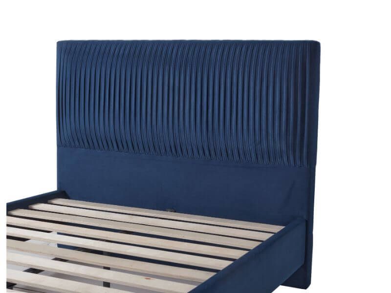 Furniture Link Lyla Blue Fabric Bed Frame