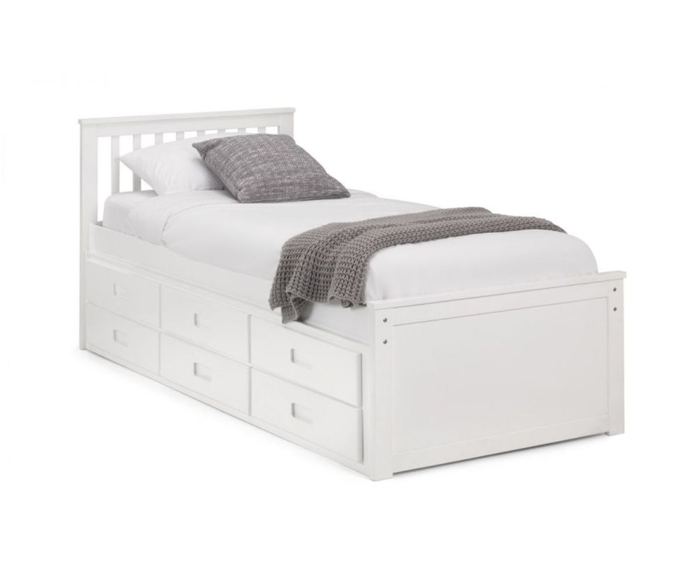 Julian Bowen Maisie Captains Bed with Underbed and Drawers