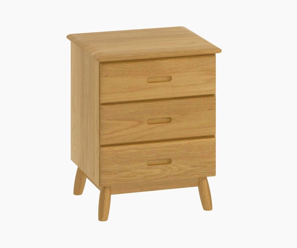 Classic Furniture Malmo Oak Bedside Cabinet