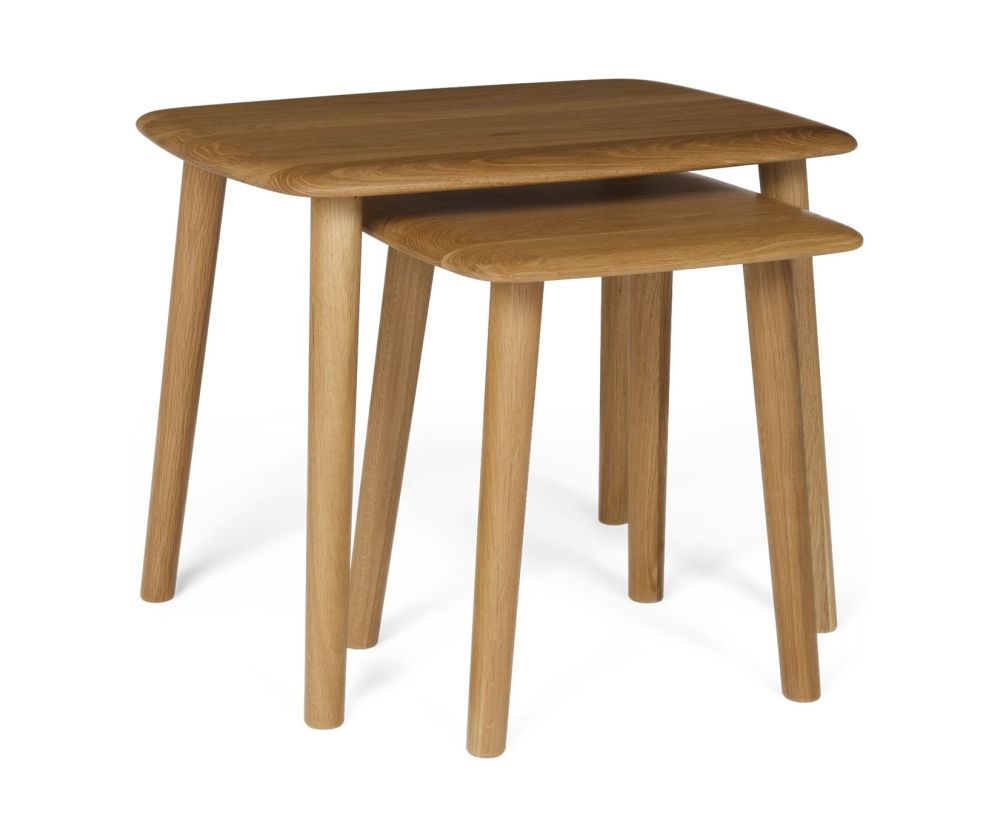Classic Furniture Malmo Oak Nest of Tables