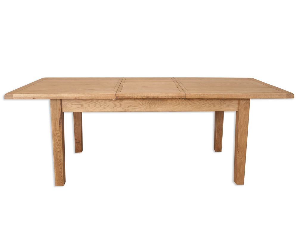 Melbourne Country Oak Extending Dining Table
