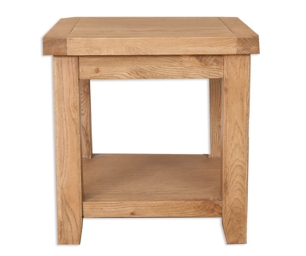 Melbourne Country Oak Lamp Table