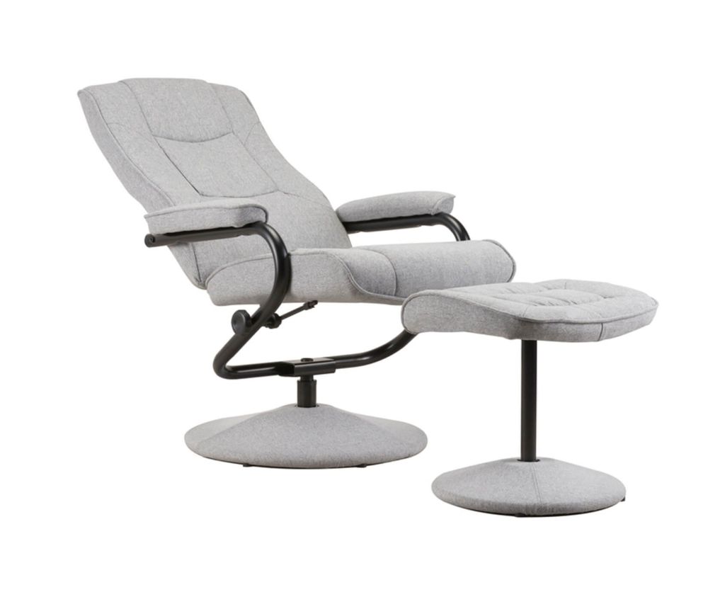 Birlea Furniture Memphis Grey Swivel Chair