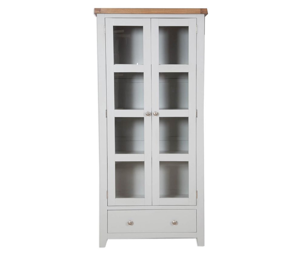 Melbourne French Grey Display Cabinet