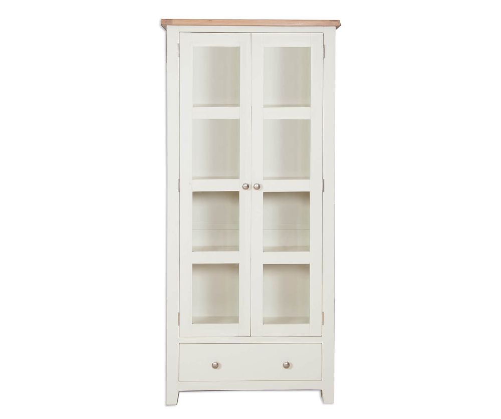 Melbourne Ivory Display Cabinet