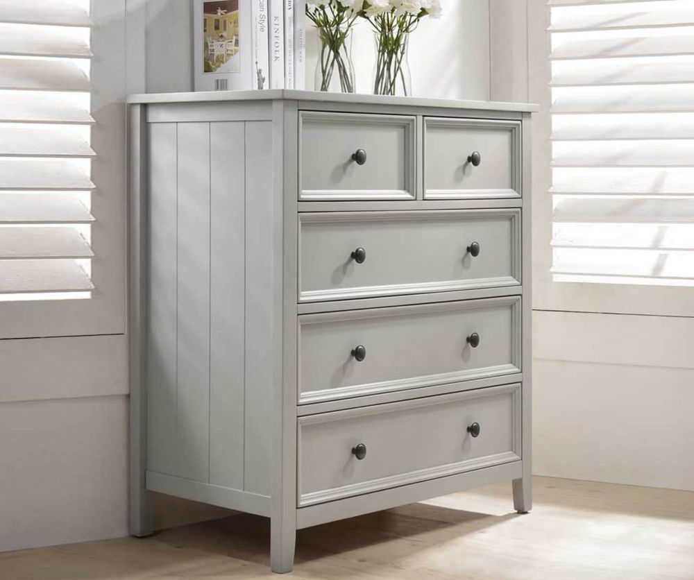 Vida Living Mila Clay Painted 3+2 Drawer Chest