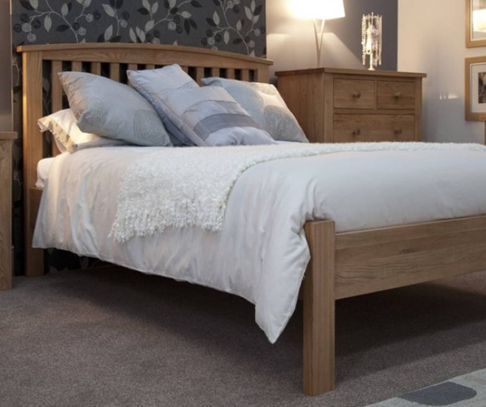 Homestyle GB Milano Oak Bed Frame