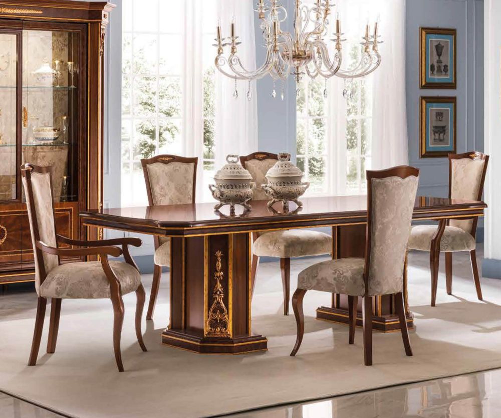 Arredoclassic Modigliani Italian Rectangular Extension Dining Table