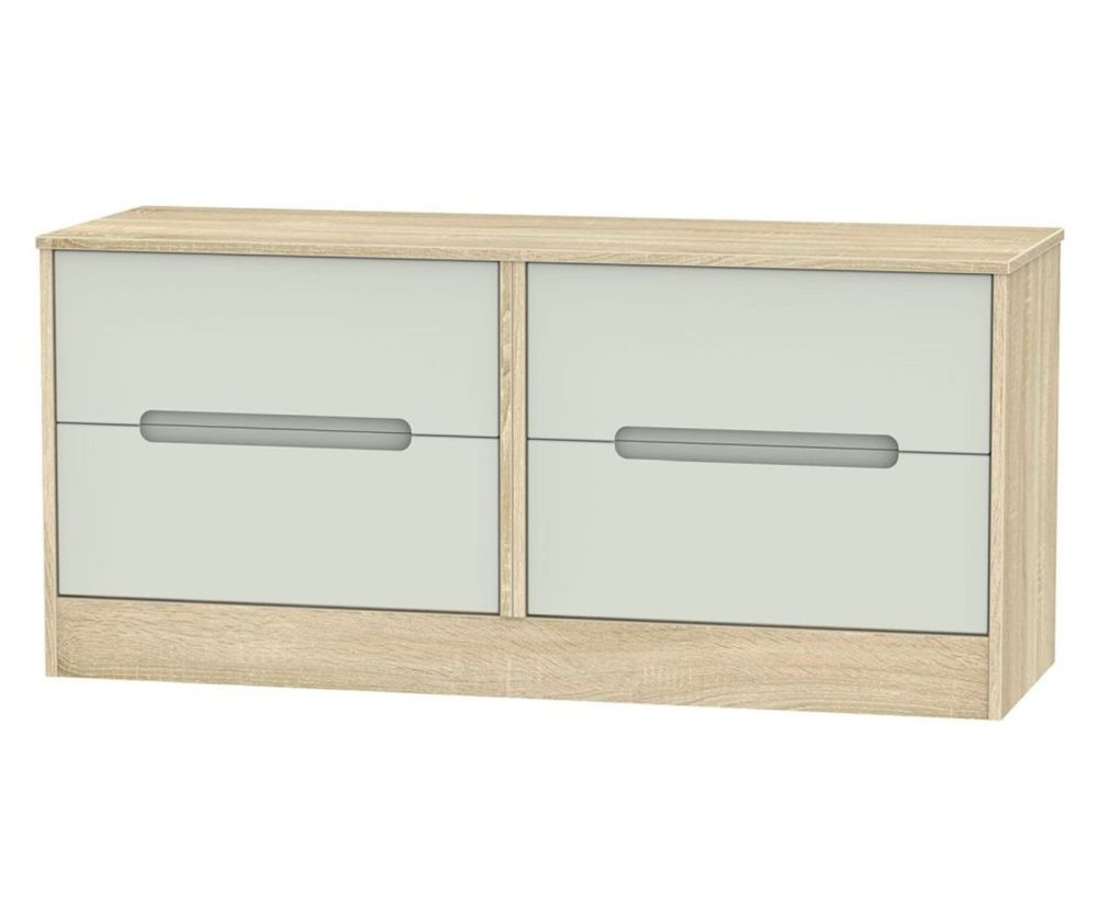 Welcome Furniture Monaco Kaschmir Matt and Bardolino 4 Drawer Bed Box