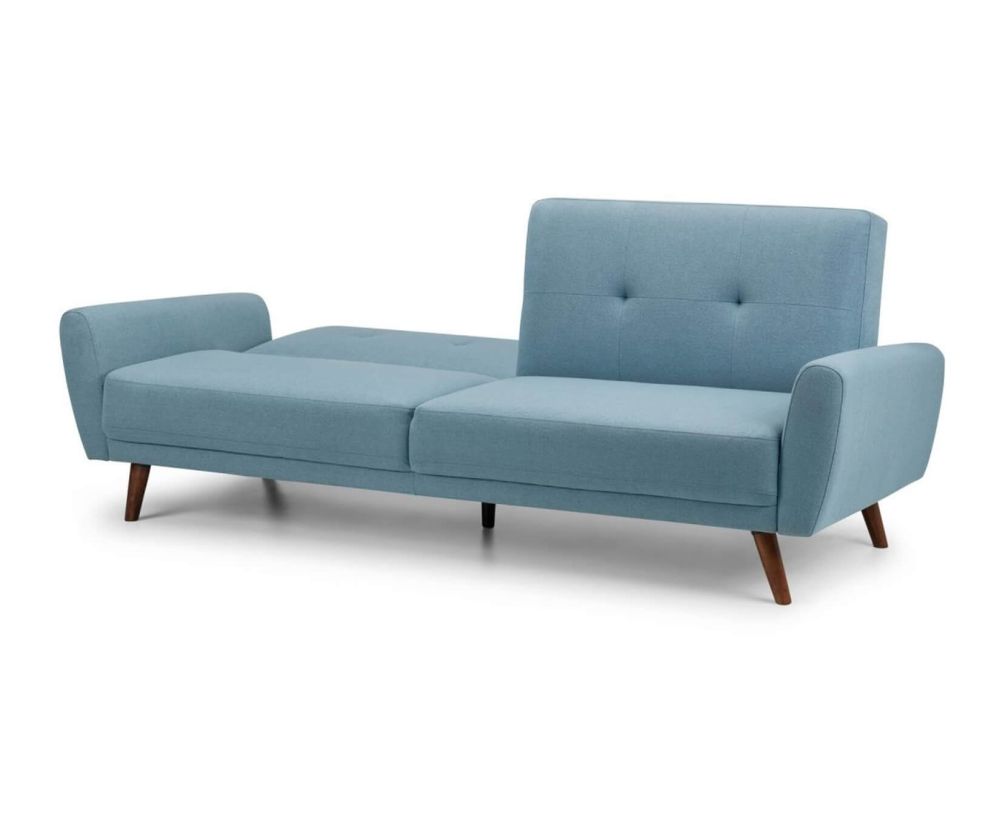 Julian Bowen Monza Blue Fabric Sofa Bed