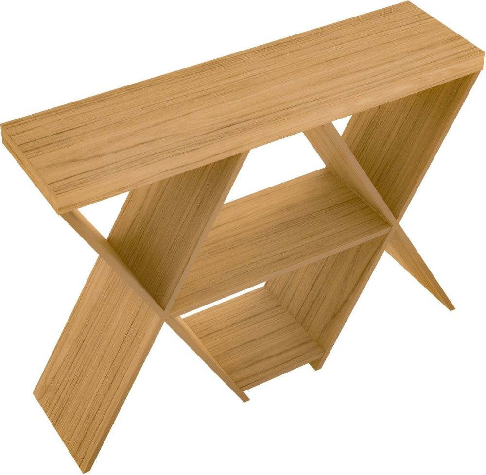 Seconique Furniture Naples Oak Effect Console Table 