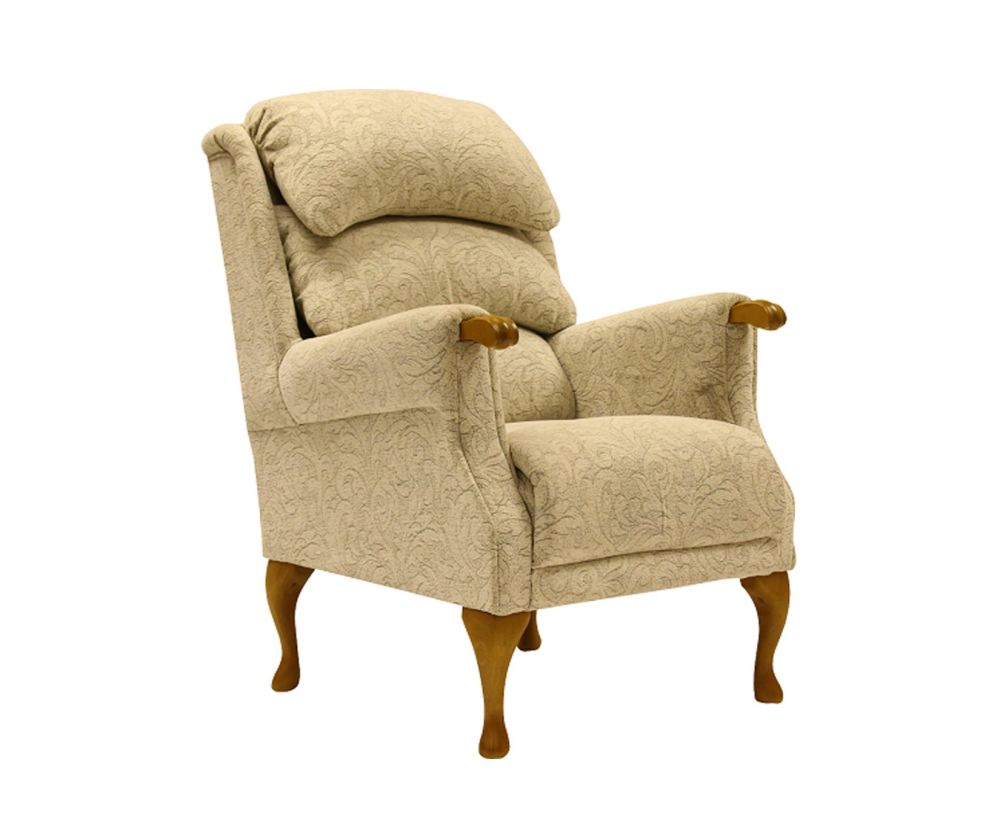 Cotswold Norton Petite Queen Anne Fabric Chair