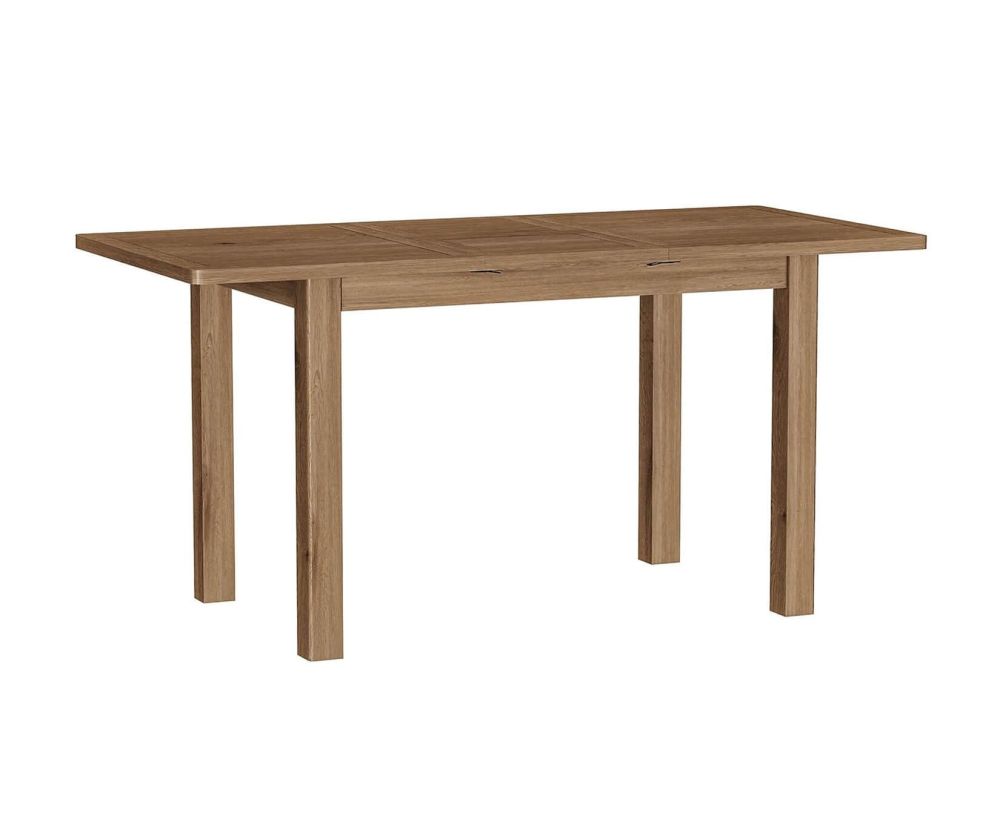 FD Essential Rochdale Oak 120cm Extending Dining Table Only