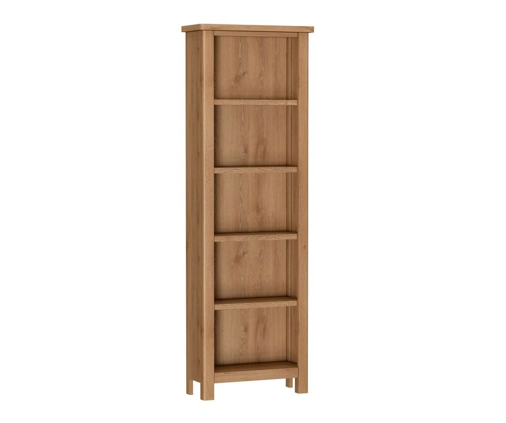FD Essential Rochdale Oak Large Bookcase