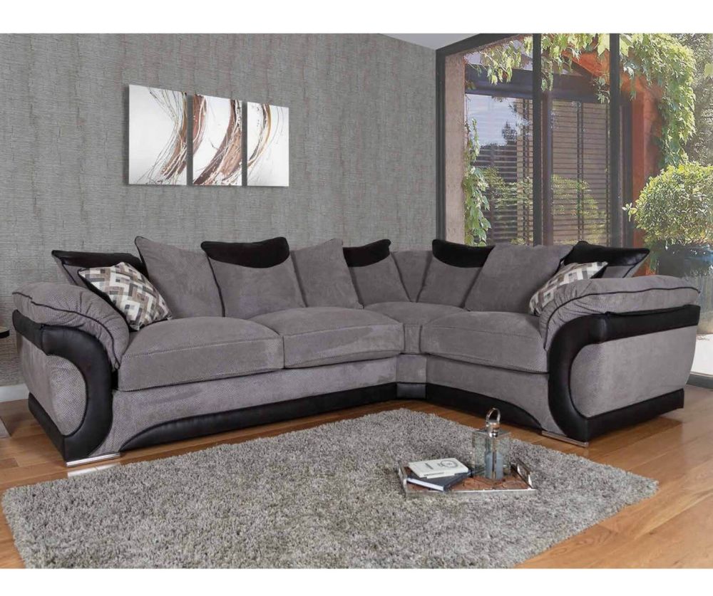 Buoyant Upholstery Omega Pillow Back Corner Sofa (RH1,COR,LH2)